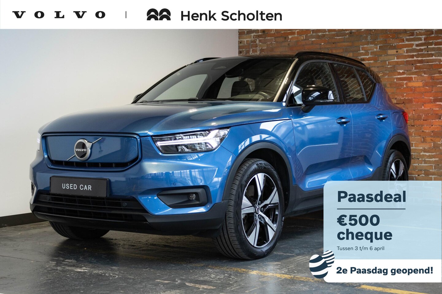 Volvo XC40 - Recharge P8 AWD R-Design | Stoelverwarming | Adaptive Cruise Control | BLIS | Parkeersenso - AutoWereld.nl