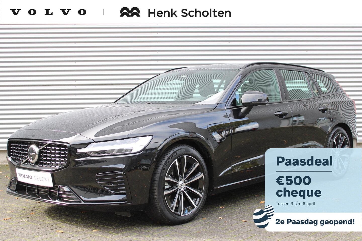 Volvo V60 - T6 Plug-in hybrid AWD Plus Dark | Trekhaak Elektrisch Uitklapbaar | Verwarmbare voorstoele - AutoWereld.nl