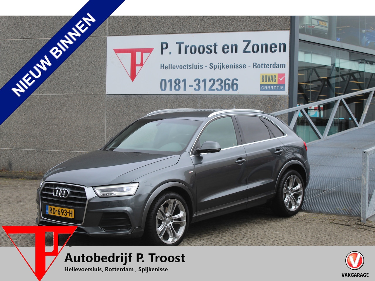 Audi Q3 - 1.4 TFSI CoD S-Line Automaat/Stoelverwarming/Apple carplay/Bose audio/Achteruitrijcamera/N - AutoWereld.nl