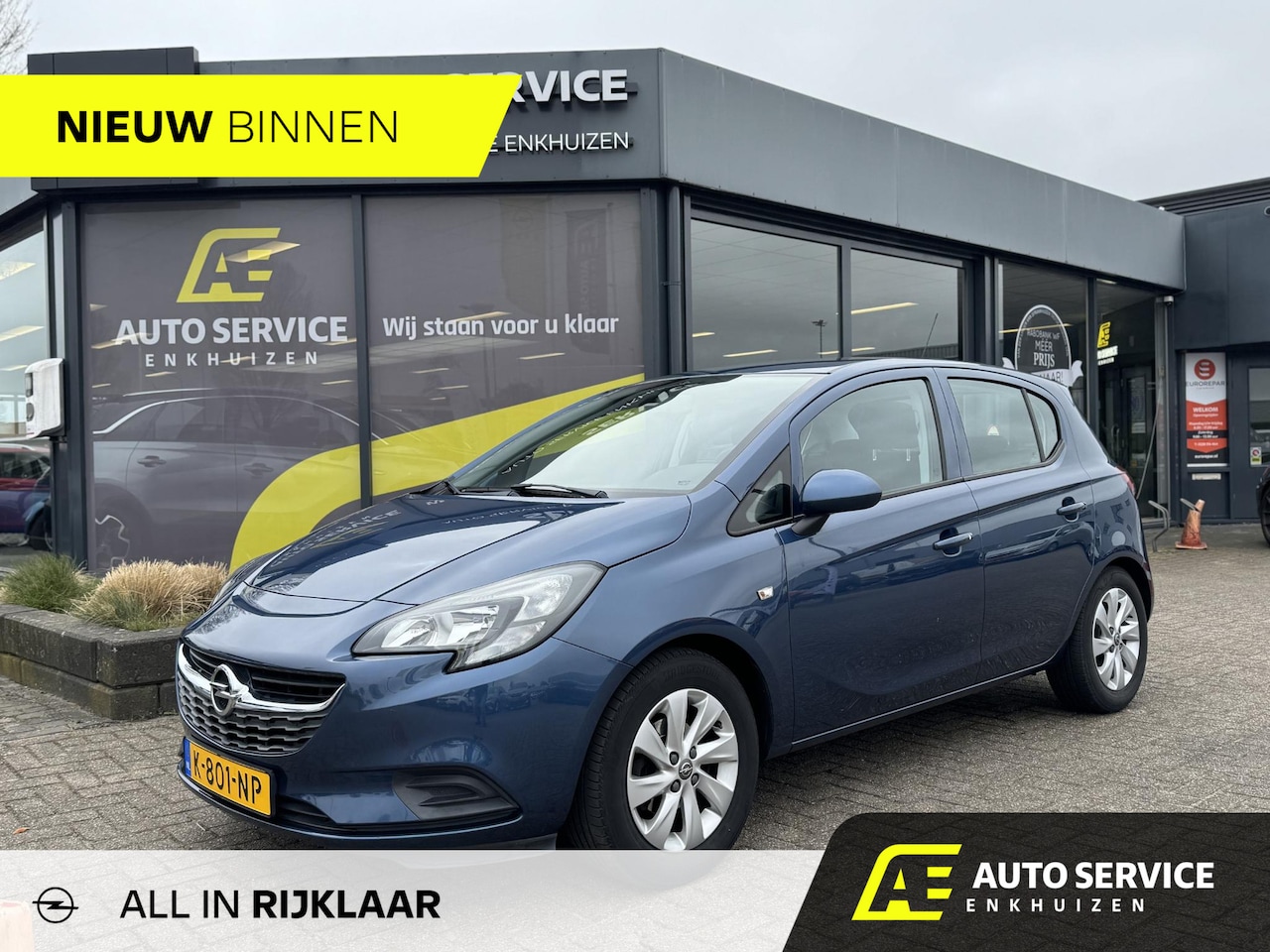 Opel Corsa - 1.2 Edtion Rijklaar incl. beurt en garantie | Airco | Cruise | LMV - AutoWereld.nl
