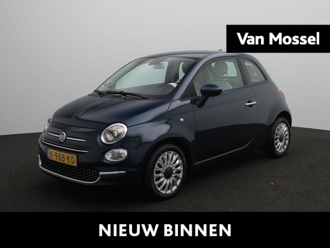 Fiat 500 - 1.0 Hybrid Lounge | Apple Carplay/Android Auto | Airconditioning | Parkeersensoren | Licht - AutoWereld.nl