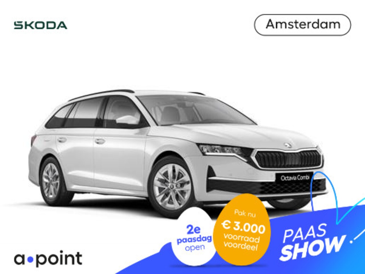 Skoda Octavia Combi - Business Edition Plus m-HEV 1.5 TSI 115 pk 7 versn. DSG | Trekhaak wegklapbaar | Winter pa - AutoWereld.nl