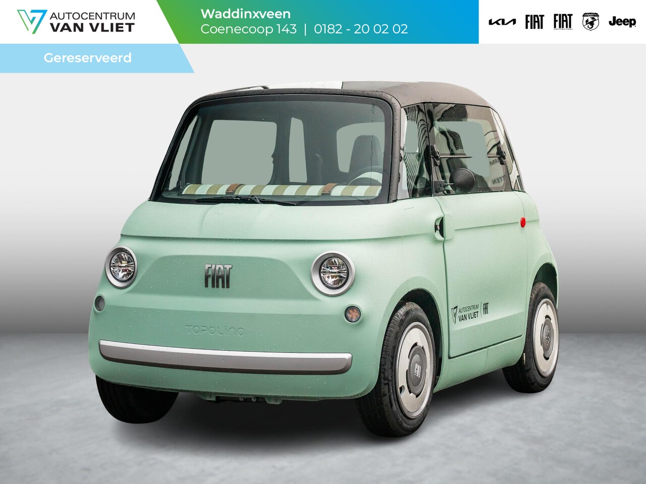Fiat Topolino - Base | Uit voorraad leverbaar | Private Lease € 169,-* | Actieradius 75km | Rijklaar - AutoWereld.nl