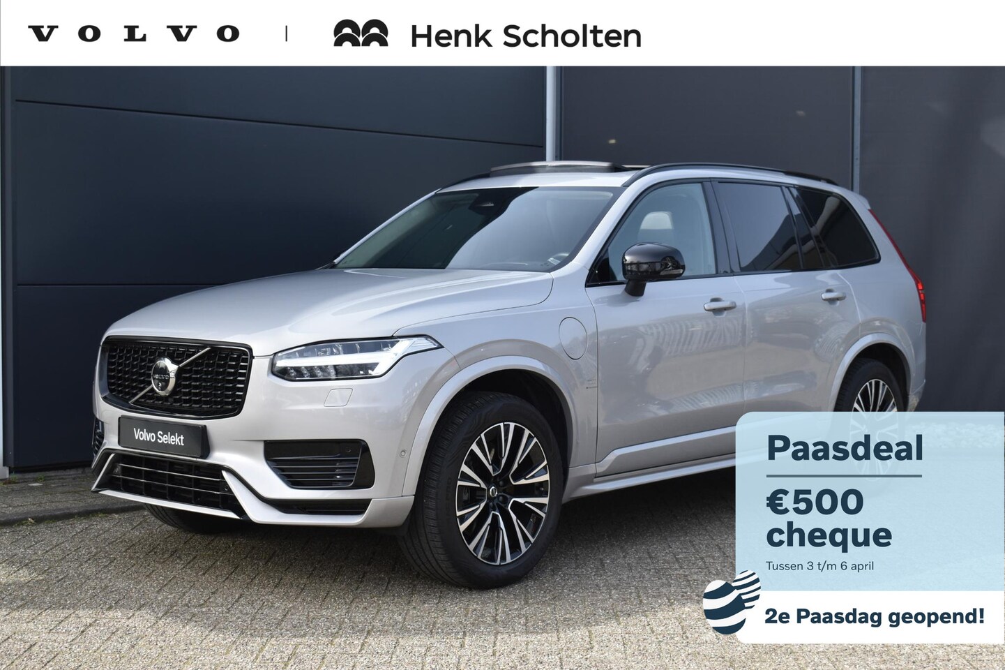 Volvo XC90 - T8 Plug-in hybrid AWD Ultra Dark | Verwarmde, Geventileerde en Masserende Voorstoelen | Lu - AutoWereld.nl