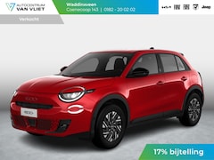 Fiat 600e - RED 54 kWh l SOH 97% | 17% Bijtelling | Clima | Cruise | LED | PDC | Apple Carplay