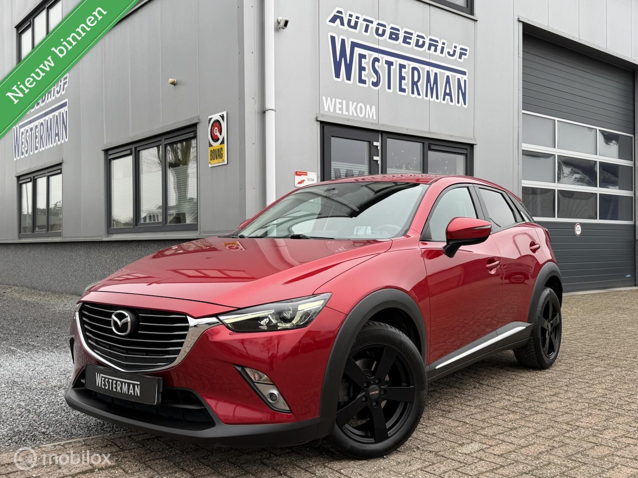Mazda CX-3 - 2.0 SkyActiv-G 120 GT-M AUT Navi Clima Cruise Led 4-S banden etc. - AutoWereld.nl