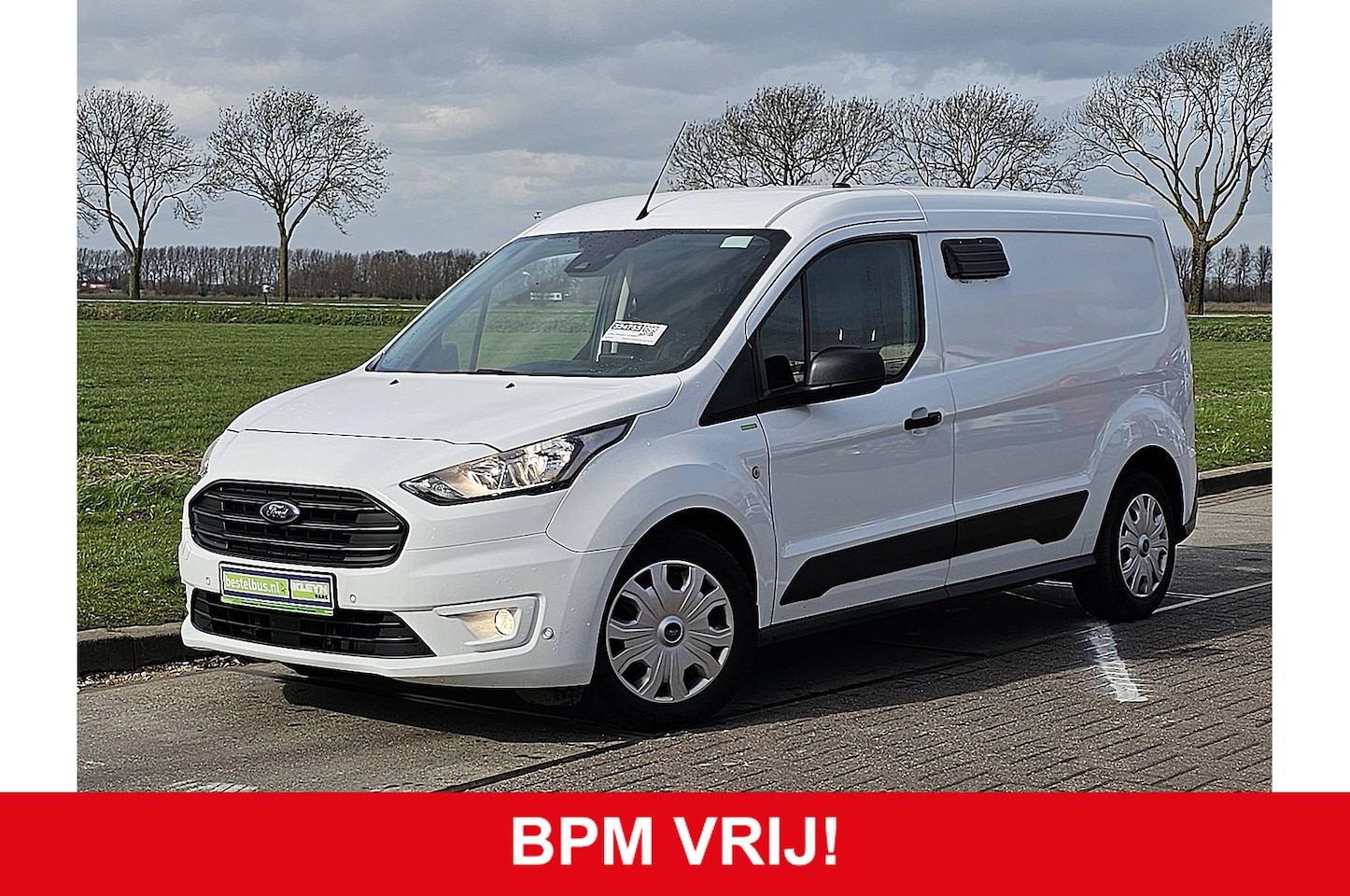 Ford Transit Connect - 1.5 EcoBlue L2 Trend Navi Trekhaak 3-Zits PDC Airco Euro6 120 PK! - AutoWereld.nl