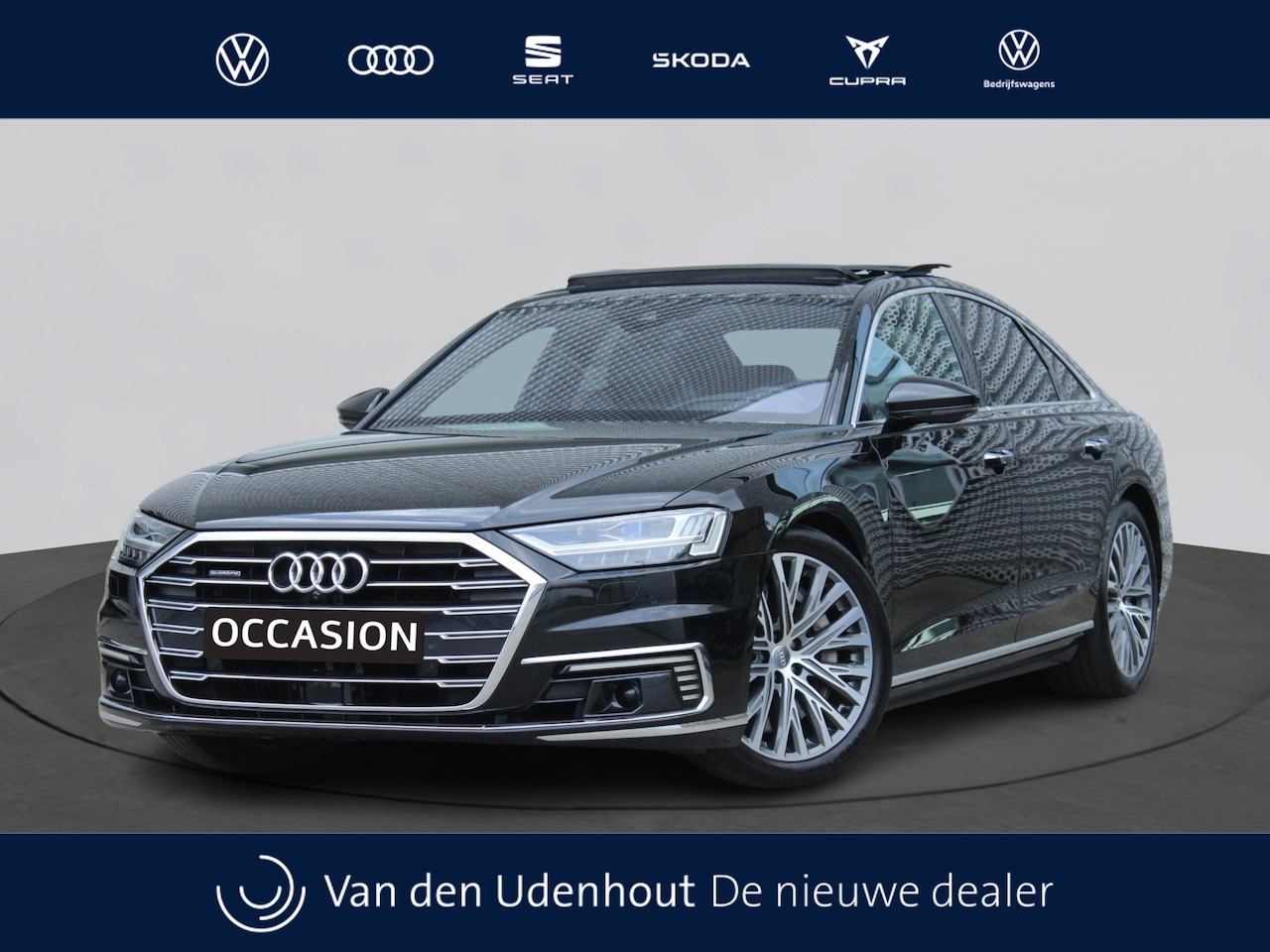 Audi A8 - 60 TFSI e 449pk Quattro Pro Line Plus / Head-Up / B&O / Panoramadak / HD-LED - AutoWereld.nl