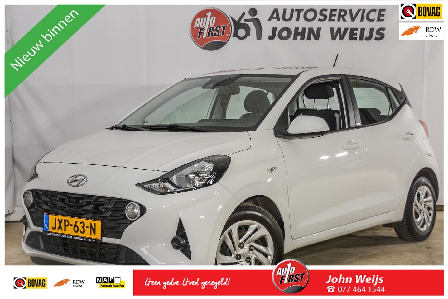 Hyundai i10 - 1.0 Comfort NIEUW MODEL Apple Carplay, airco - AutoWereld.nl