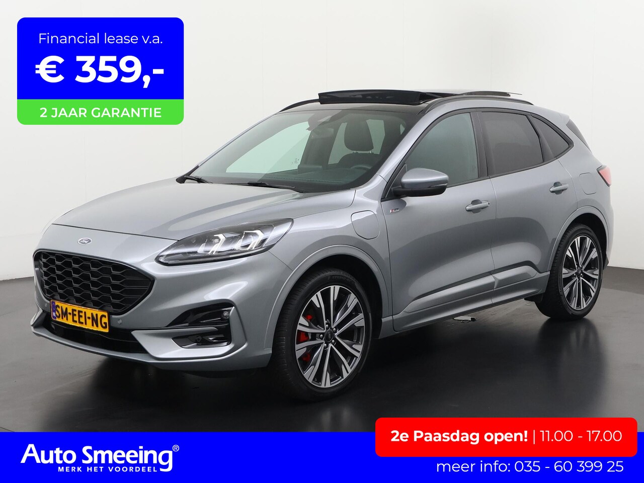 Ford Kuga - 2.5 PHEV ST-Line X | Panoramadak | Zondag Open! - AutoWereld.nl