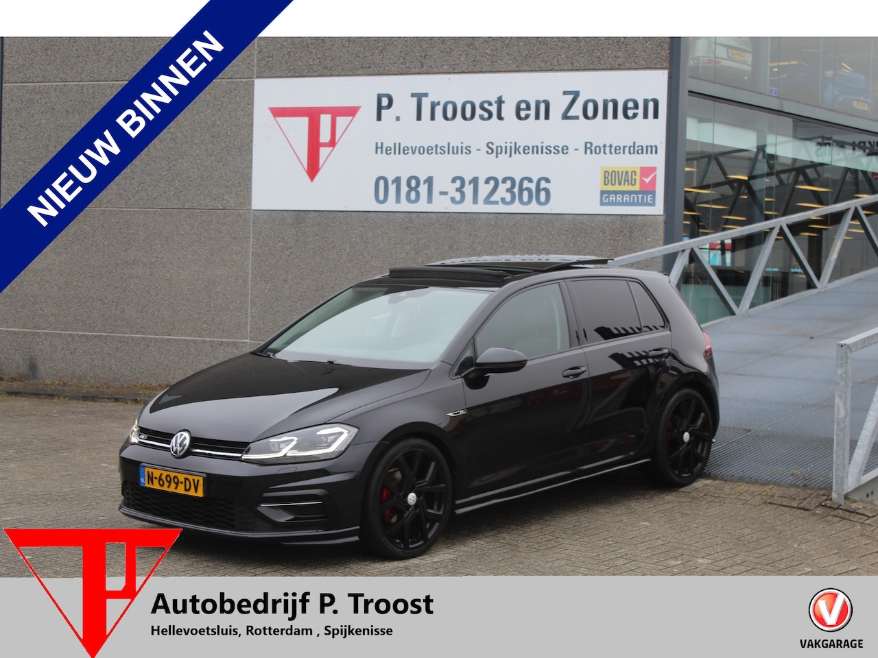 Volkswagen Golf - 1.5 TSI Highline Business R-line Automaat Panoramadak/Apple Carplay/Navigatie/Digitale Coc - AutoWereld.nl