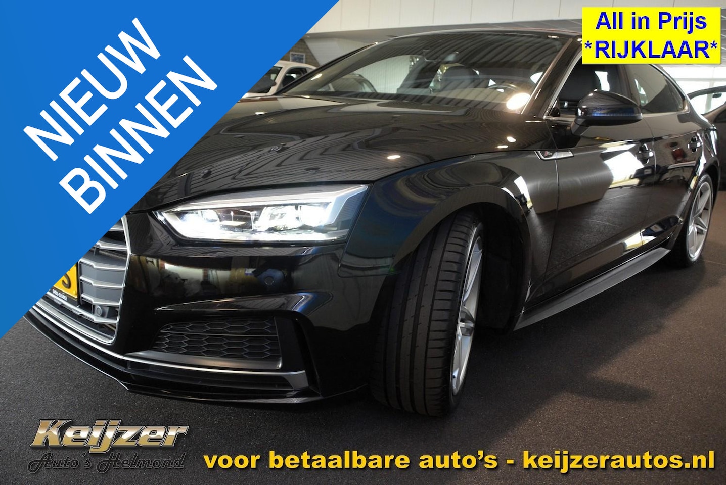Audi A5 Sportback - 40 TFSI Sport S-line Edition 1e eigenaar ! - AutoWereld.nl