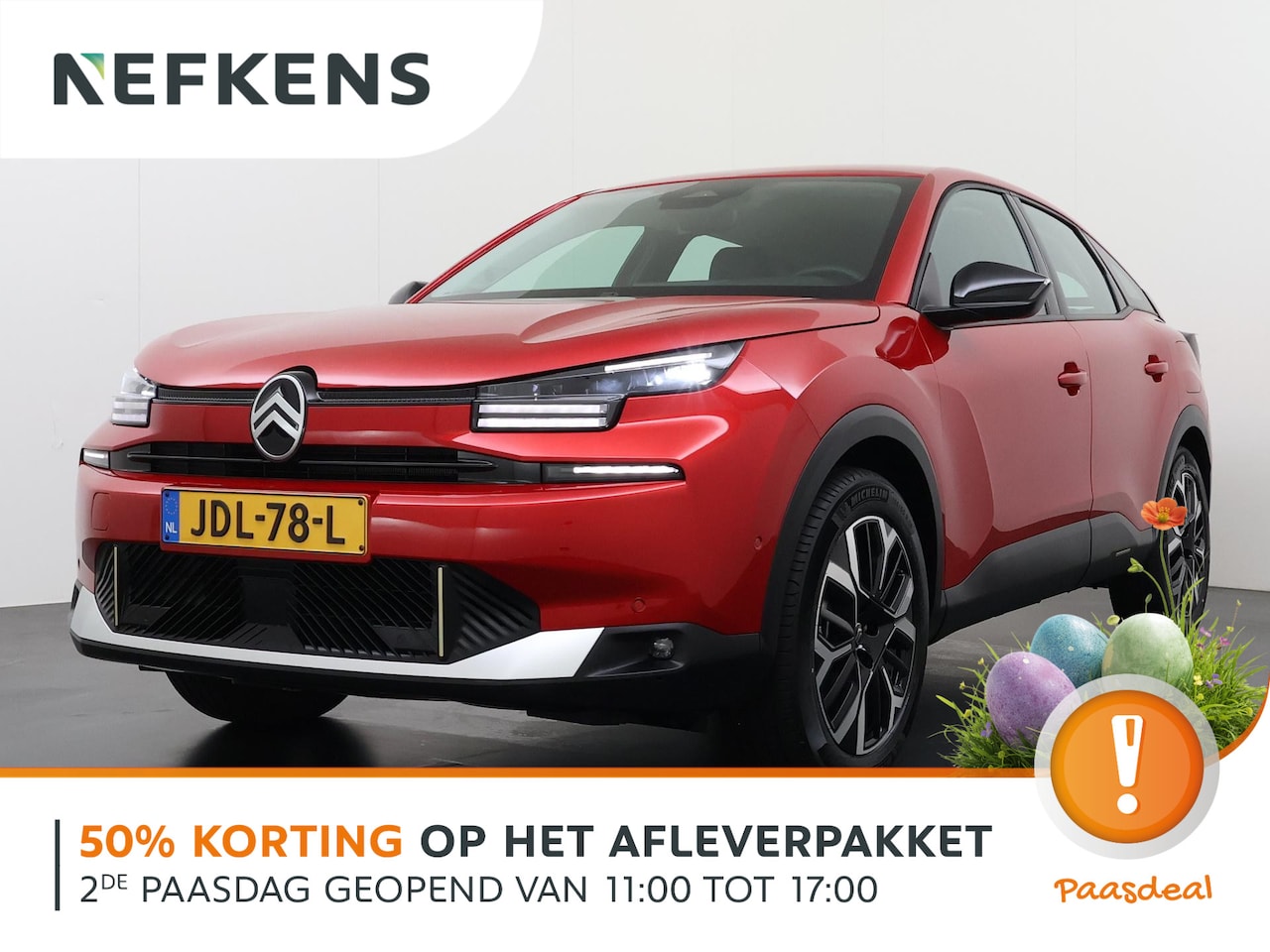Citroën Ë-C4 - Business 54 kWh 156pk | 3-Fase | ACCU 99% | Navigatie | Stoelverwarming | Verwarmde voorru - AutoWereld.nl