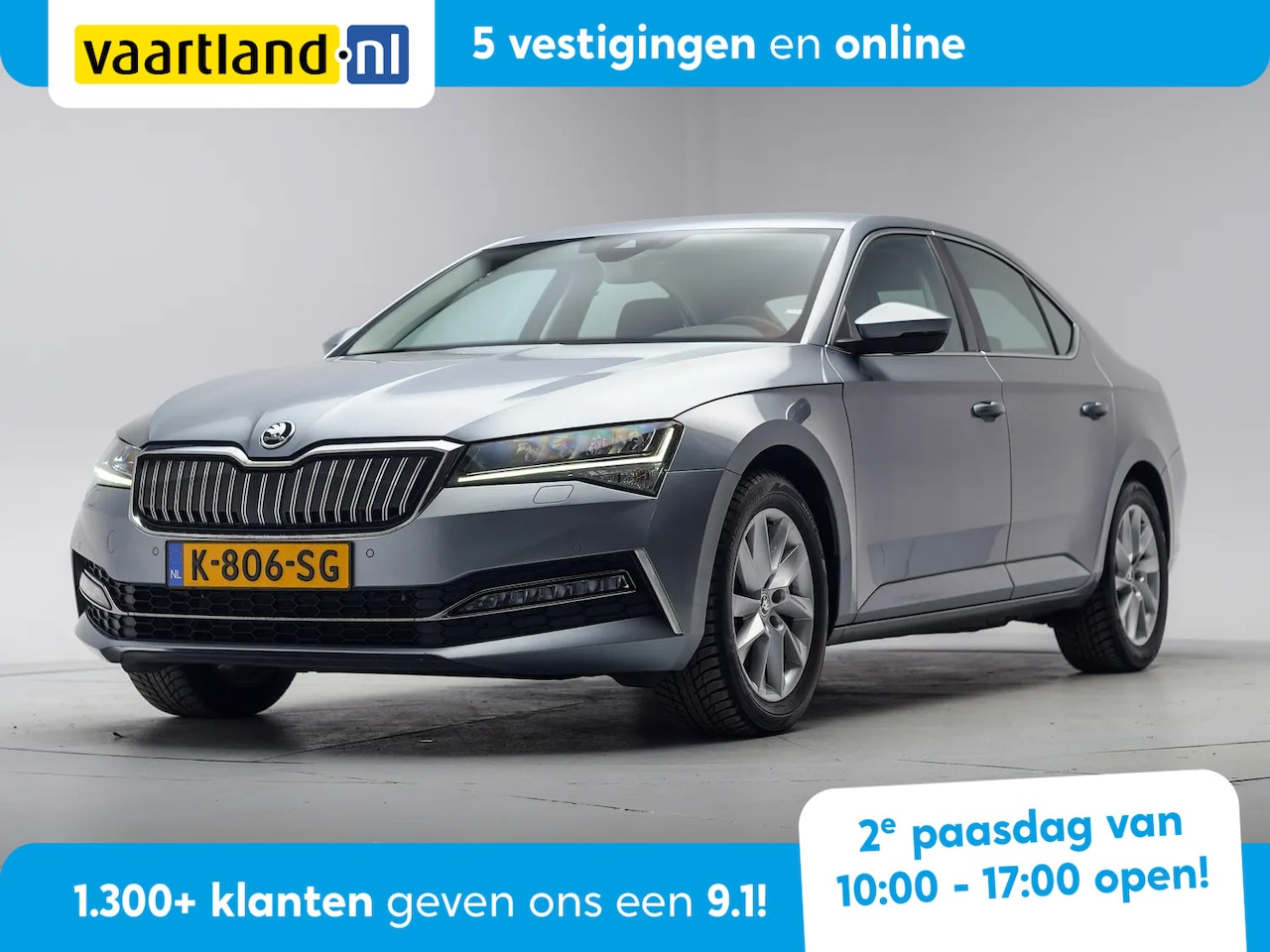 Skoda Superb - 1.4 TSI iV Business Edition Plus Aut. [ Navi Trekhaak Apple / Android Stolverwarming Adapt - AutoWereld.nl