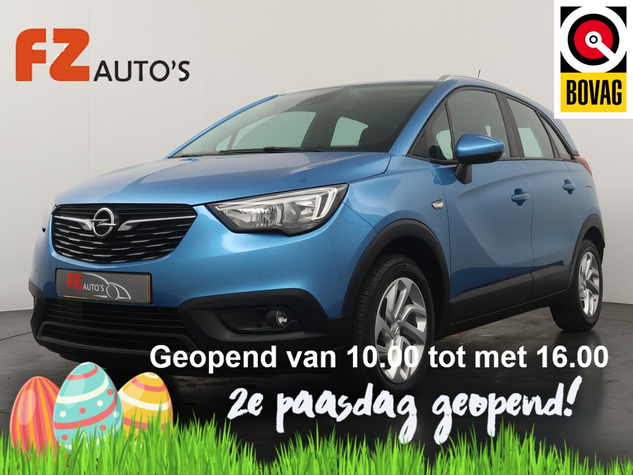 Opel Crossland X - 1.2 Innovation - Navigatie - Airconditioning - Apple Carplay & Android Auto - AutoWereld.nl