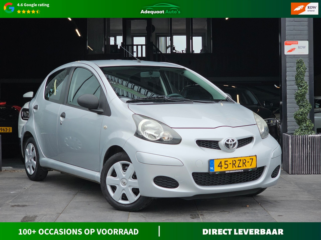 Toyota Aygo - 1.0-12V Now|2e eig|NAP|Airco|El.Ramen|5DR|APK - AutoWereld.nl