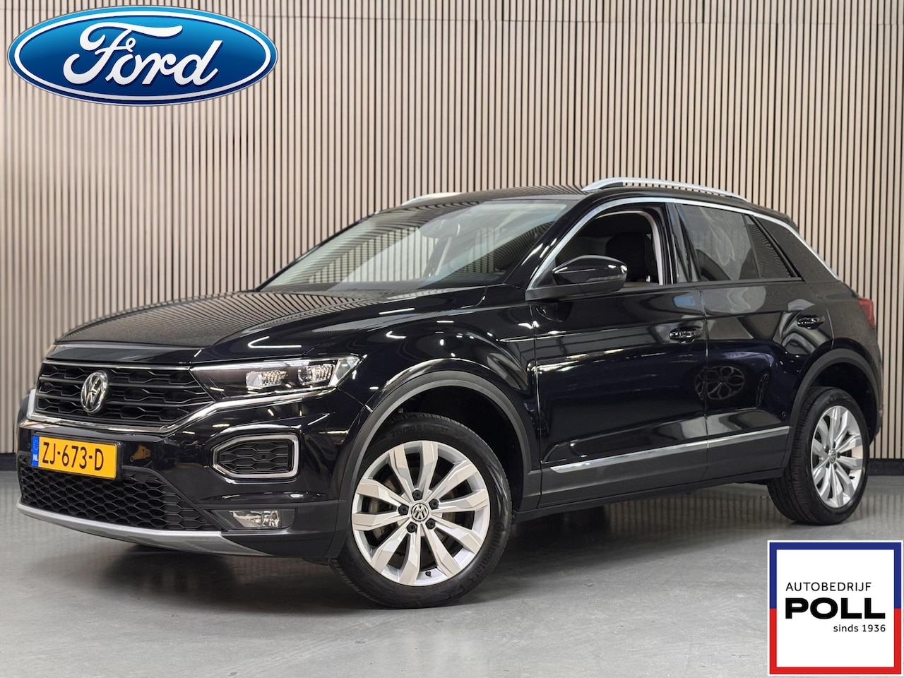 Volkswagen T-Roc - 1.5 TSI 150pk Style Half Leer Navi Digi Dash Parkeersensoren Privacy Glass Dealeronderhoud - AutoWereld.nl