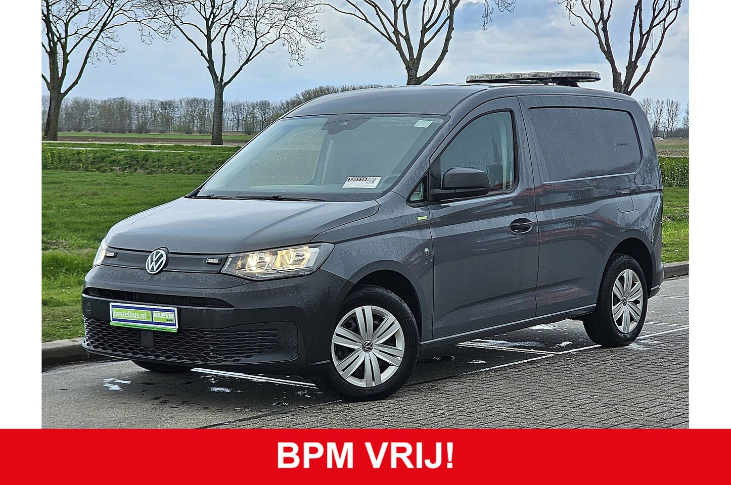 Volkswagen Caddy Cargo - 2.0 TDI Comfort airco, zijdeur, trekhaak, 47 dkm. - AutoWereld.nl