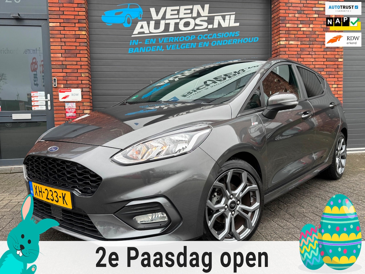 Ford Fiesta - 1.0 EcoBoost ST-Line CarPlay Clima Cruise NAP! - AutoWereld.nl