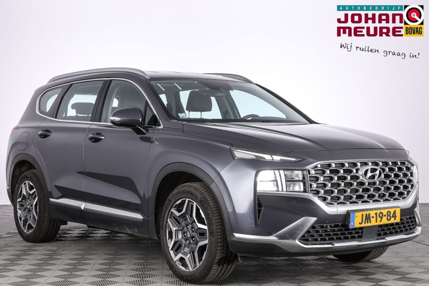 Hyundai Santa Fe - 1.6 T-GDI PHEV Premium 7-Persoons | LEDER | Full LED | NAVI | CAMERA *GOEDE VRIJDAG + 2e P - AutoWereld.nl