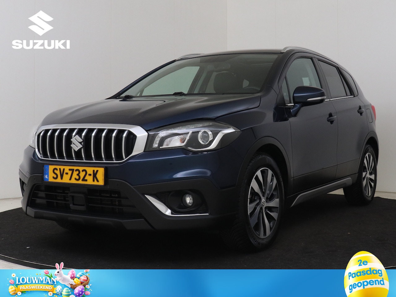 Suzuki S-Cross - 1.0 Boosterjet High Executive | Elektrisch glazen panorama-dak | Dealeronderhouden | Suzuk - AutoWereld.nl