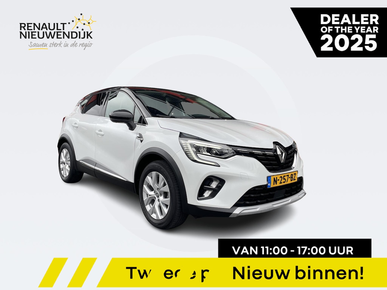 Renault Captur - 1.0 TCe 100 Intens / TREKHAAK / ACHTERUITRIJCAMERA / PARKEERSENSOREN - AutoWereld.nl