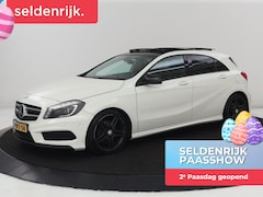 Mercedes-Benz A-klasse - 180 AMG | Panoramadak | Leder | Stoelverwarming | Park Assist | Navigatie | Cruise control