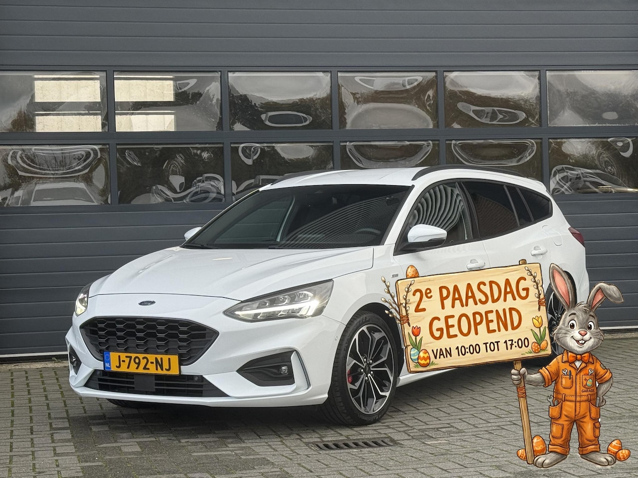 Ford Focus Wagon - 1.0 HYBRID ST LINE X BUSINESS I 2E PAASDAG OPEN I WINTERPAKKET I 18" LM I P-CAMERA I CARPL - AutoWereld.nl
