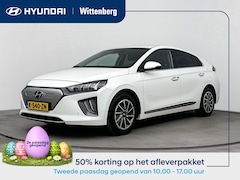 Hyundai IONIQ - PREMIUM EV 38 kWh | SoH 95% | WARMTEPOMP | CAMERA | CRUISE ADAPT. | CLIMA | NAVI | LEDER |