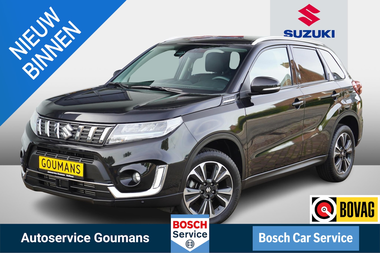 Suzuki Vitara - 1.4 Boosterjet Style Smart Hybrid Trekhaak Leer alcantara - AutoWereld.nl