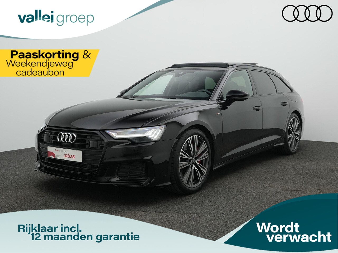 Audi A6 Avant - 55 TFSI e Quattro Pro Line S Competition / S-Line | Panoramadak | Trekhaak | Valcona leder - AutoWereld.nl