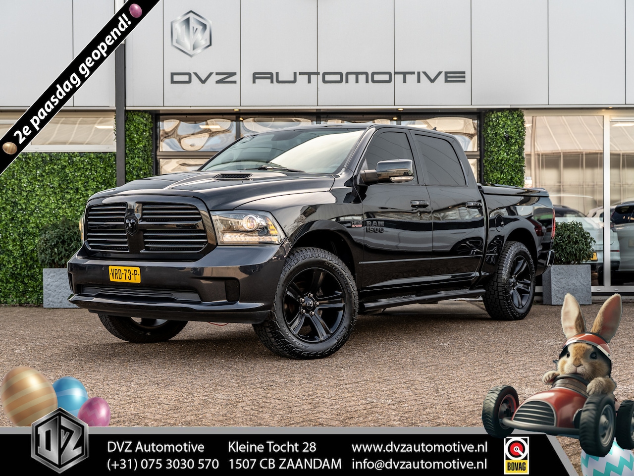 Dodge Ram 1500 - 5.7 V8 Sport Crew Cab | Alpine Audio | Camera | Black Pack - AutoWereld.nl