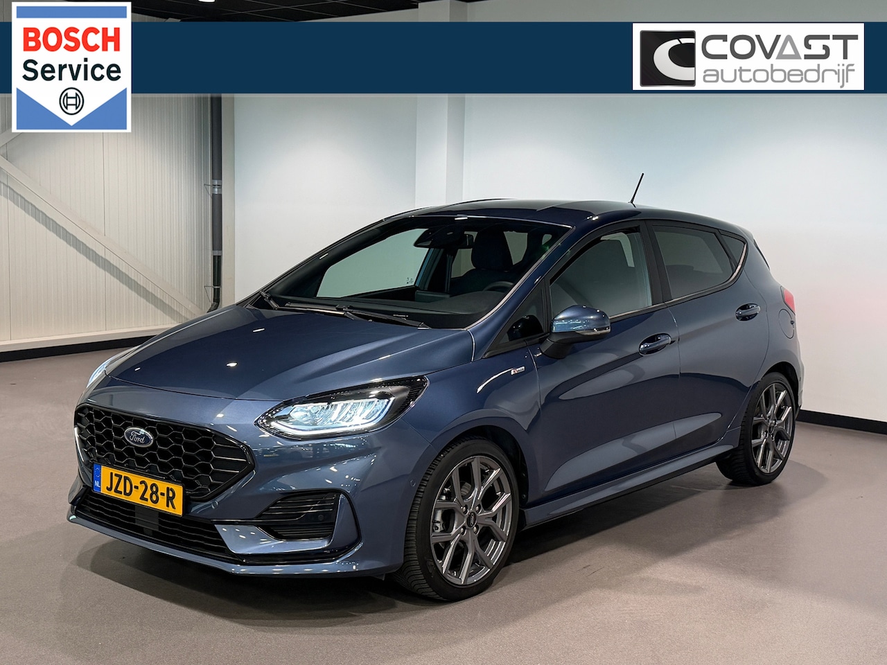 Ford Fiesta - 1.0 EcoBoost ST-Line Full-LED|Adapt.Cruise|Carplay|Camera|Winterpakket|Keyless|Parkeerhulp - AutoWereld.nl