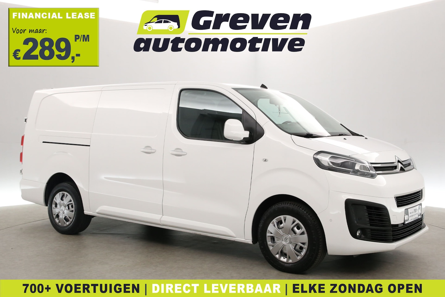 Citroën Jumpy - 2.0 HDI L3H1 177PK | 2500KG Trekgew. | Aut. | Clima | Cruise | Camera | 3 Zits | Trekhaak - AutoWereld.nl