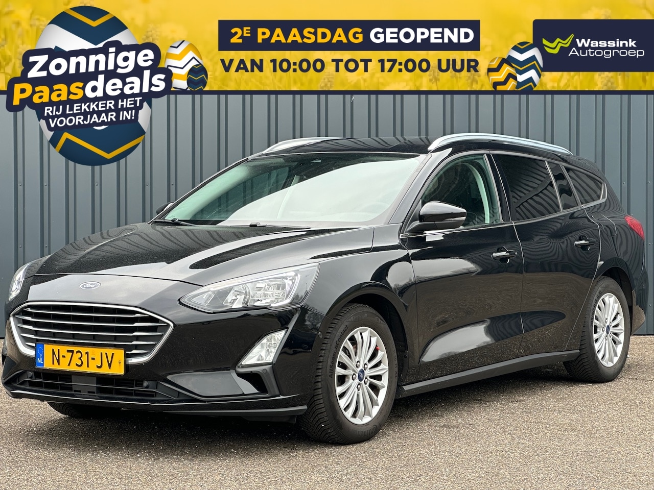 Ford Focus Wagon - 1.0 EcoBoost 125pk Aut Titanium X Business I All Season I Winterpakket I Adaptieve Cruise - AutoWereld.nl