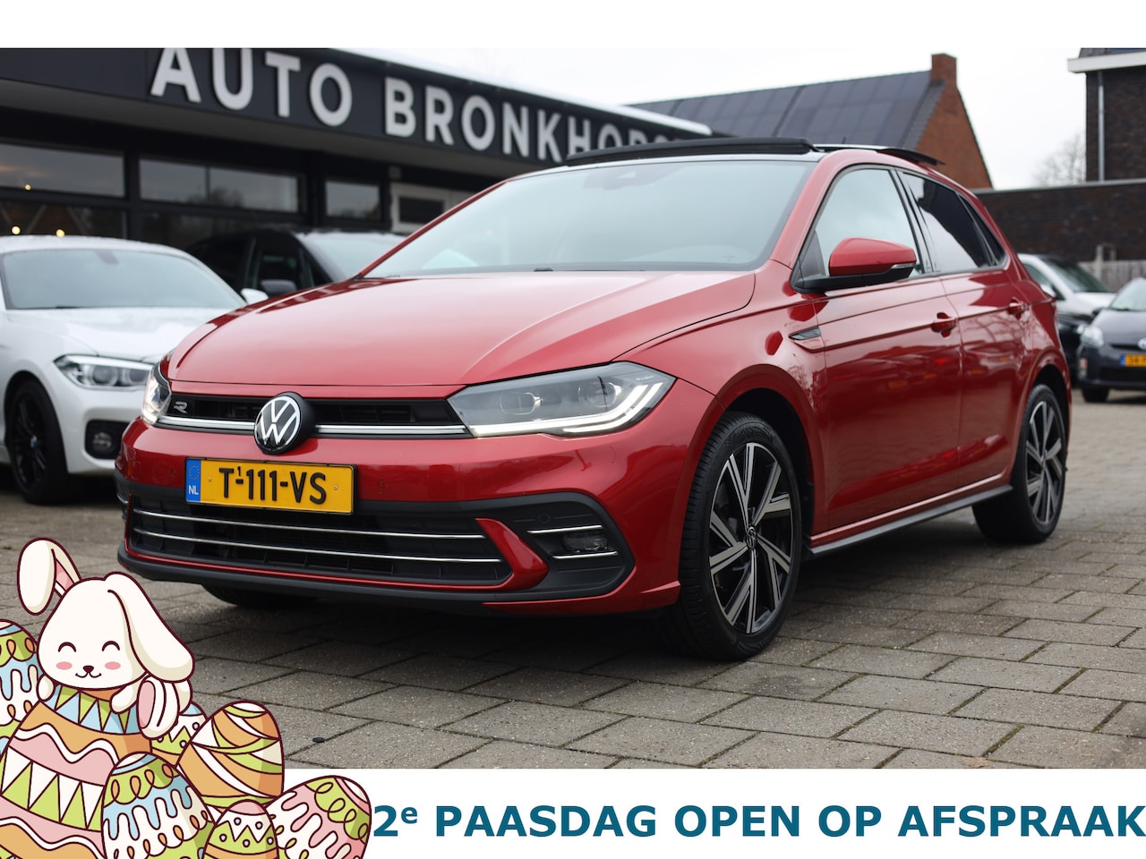 Volkswagen Polo - 1.0 TSI R-LINE I AUT I PANO I ACC I CAMERA I CARPLAY - AutoWereld.nl