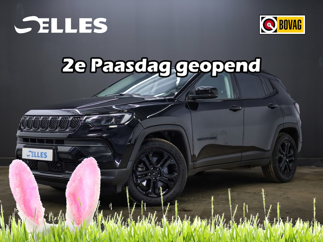 Jeep Compass - 4xe 190 Plug-in Hybrid Electric Night Eagle | Airco | Climate control | Plug-in Hybrid | 4 - AutoWereld.nl