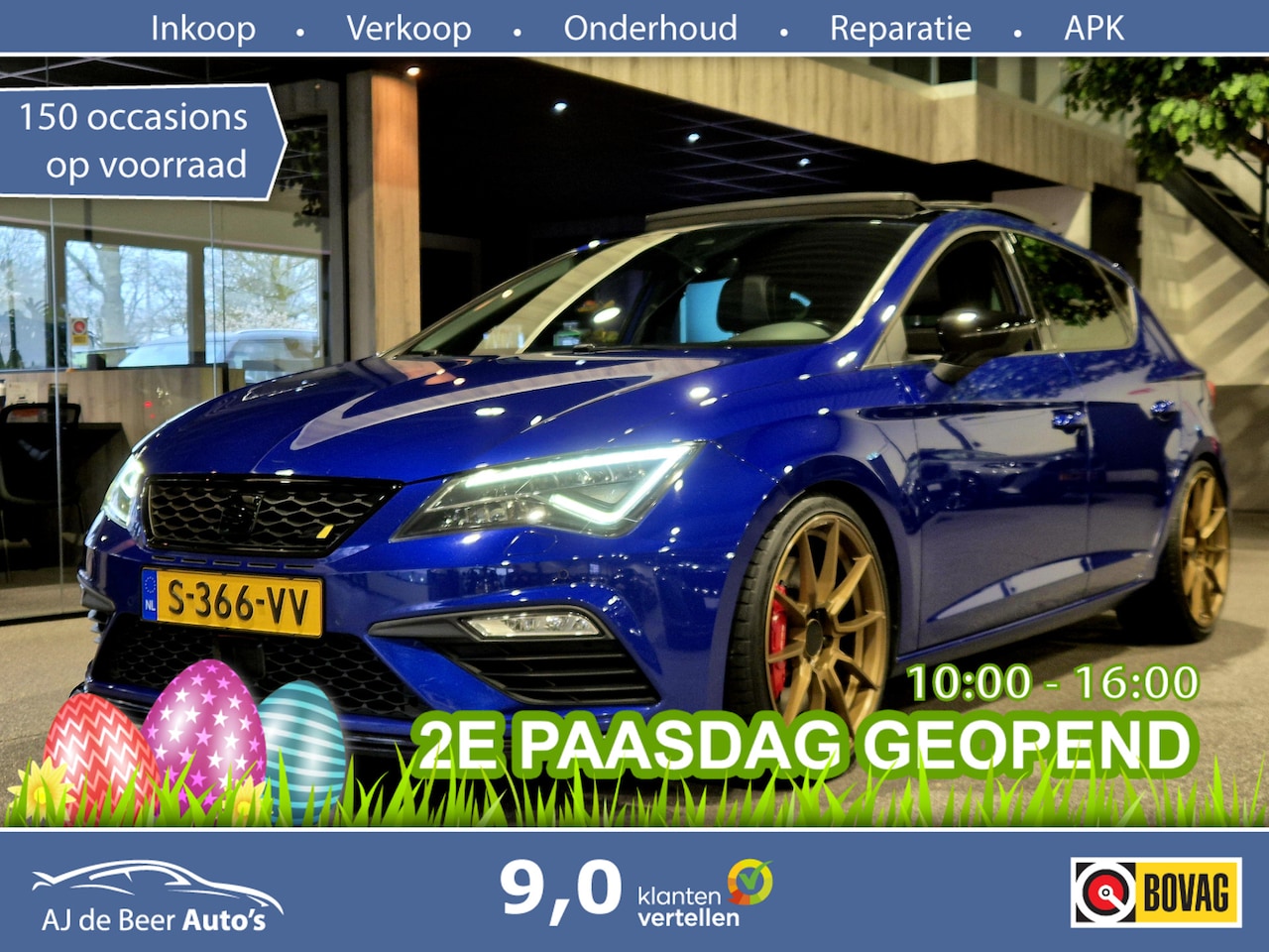 SEAT Leon - 2.0 TSI CUPRA 300 Panorama | Android/Carplay | Seat Sound | LED - AutoWereld.nl