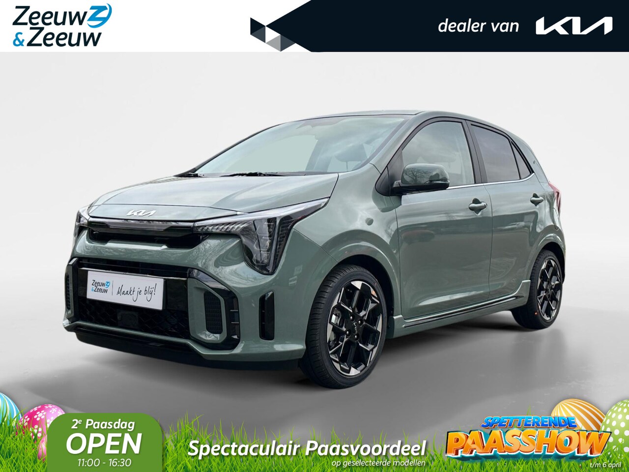 Kia Picanto - 1.0 GDi GT-Line | bel voor info | Zwarte GT-Line bekleding | NU MET €2.000 inruilpremie! - AutoWereld.nl