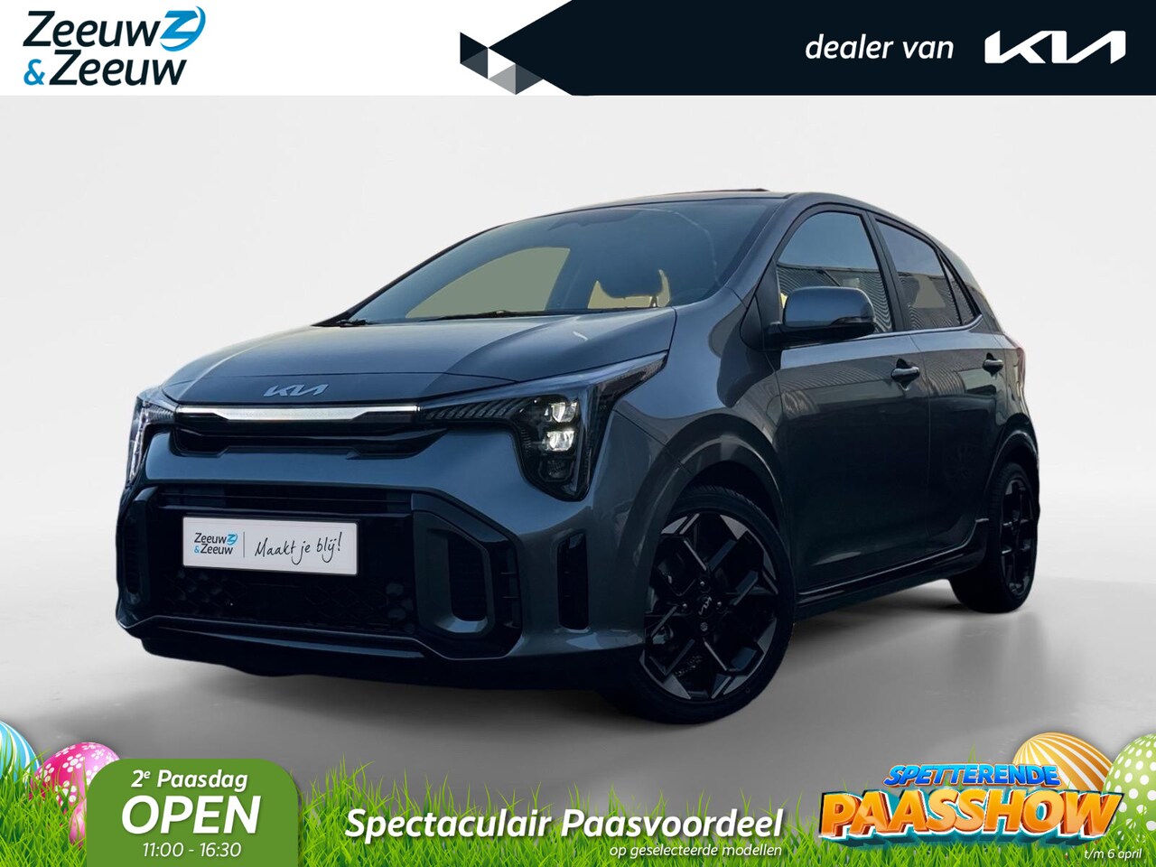 Kia Picanto - 1.0 GDi GT-Line | bel voor info | Zwarte GT-Line bekleding | NU MET €2.000 inruilpremie! - AutoWereld.nl