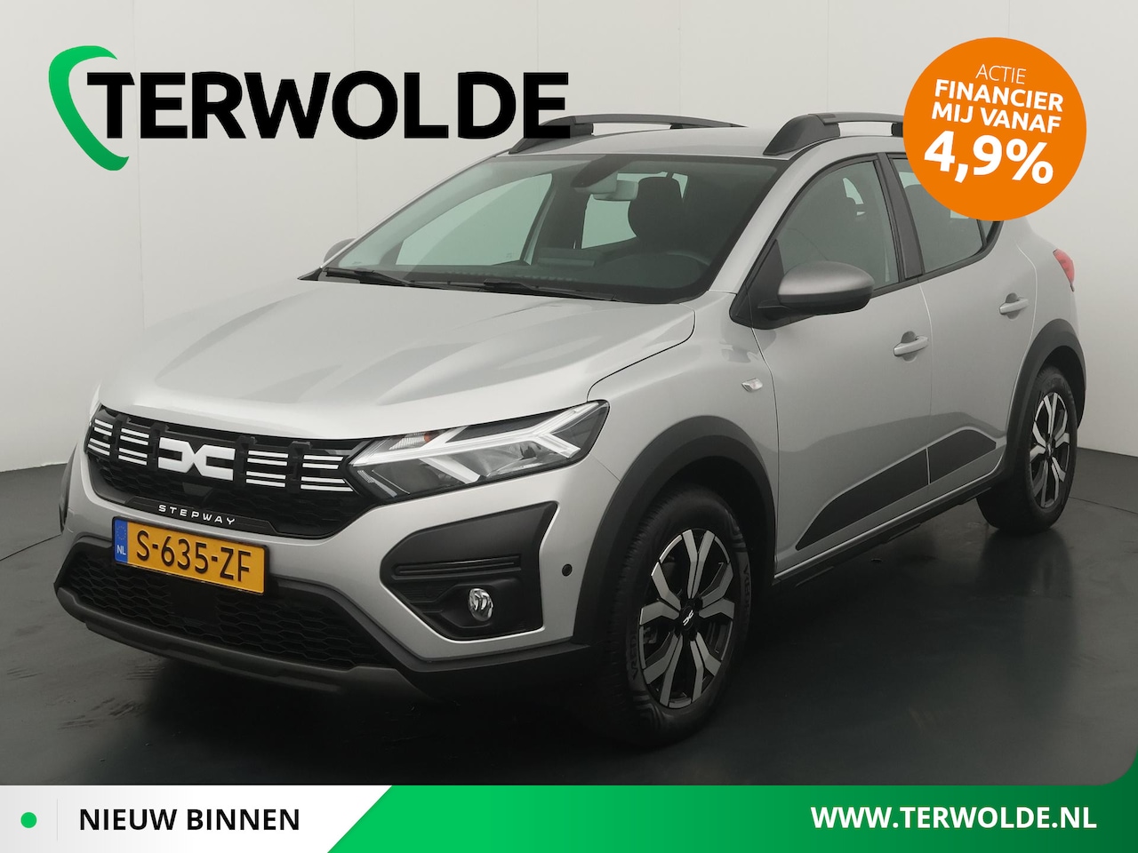 Dacia Sandero Stepway - TCe 90 CVT Expression | AUTOMAAT | Trekhaak | Navigatie | Parkeercamera | - AutoWereld.nl