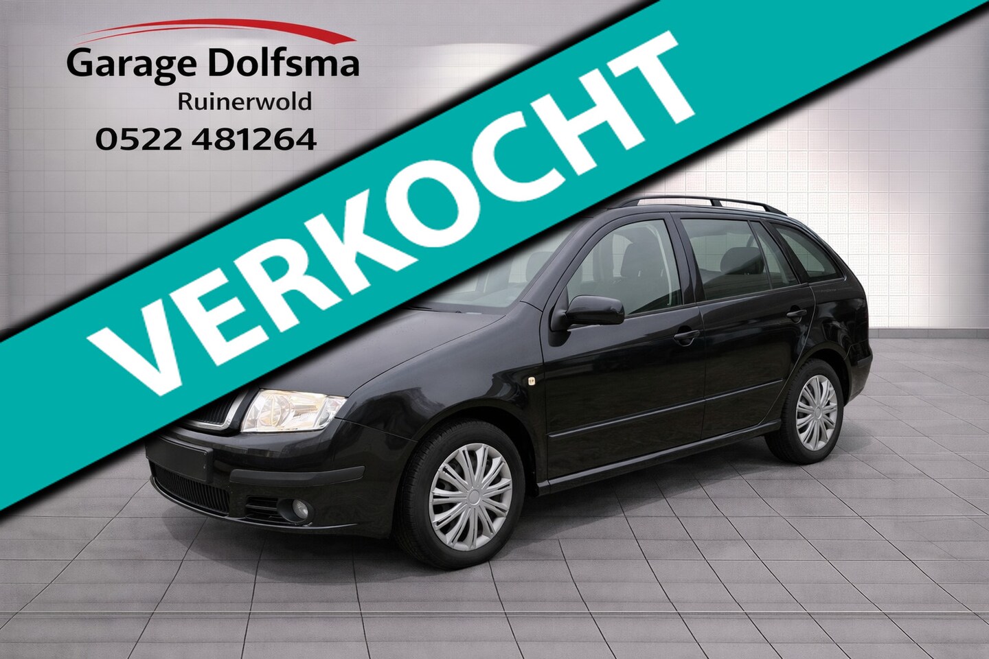 Skoda Fabia Combi - 1.4-16V Spirit+-INCLUSIEF NIEUWE APK- - AutoWereld.nl