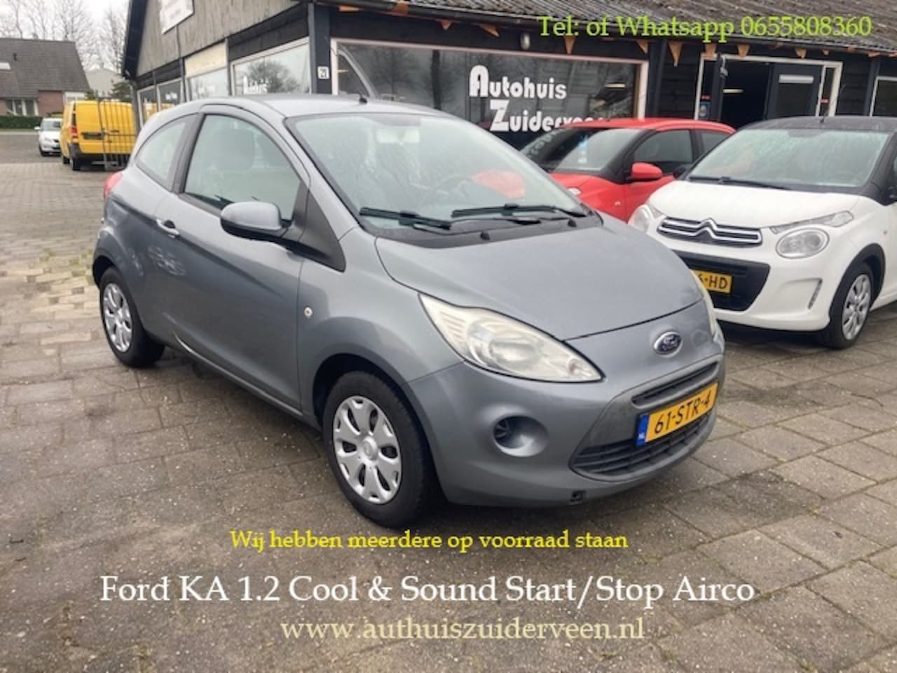 Ford Ka - 1.2 69PK Cool & Sound Airco - AutoWereld.nl