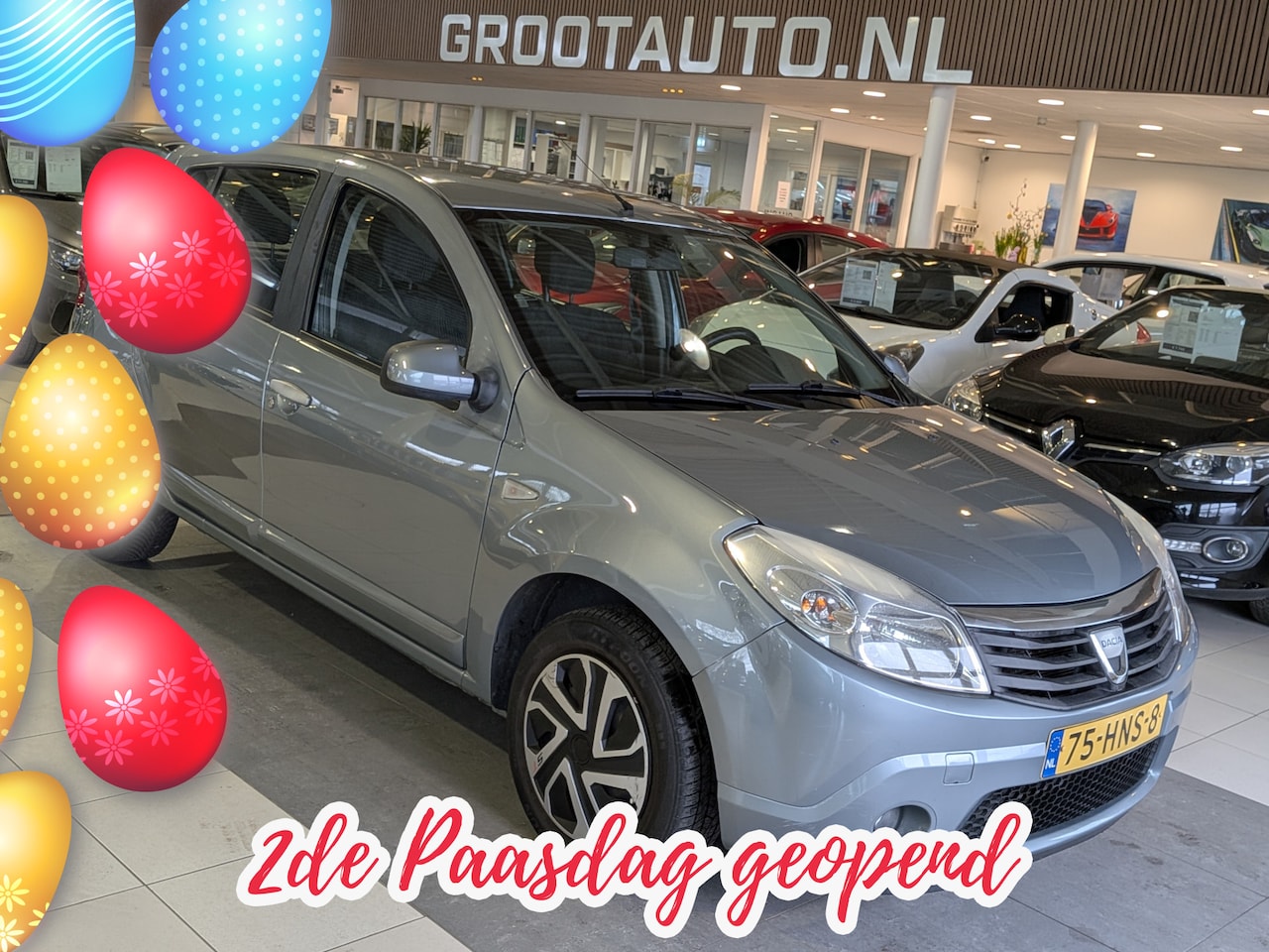 Dacia Sandero - 1.6 Lauréate Airco, Stuurbekrachtiging - AutoWereld.nl
