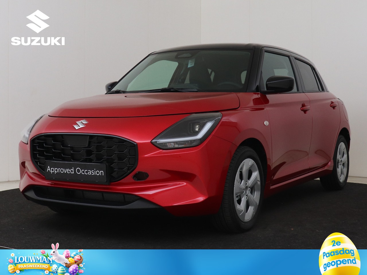 Suzuki Swift - 1.2 Select Smart Hybrid | 16" Velgen | Stoelverwarming | Lederen Stuurwiel | Apple Carplay - AutoWereld.nl