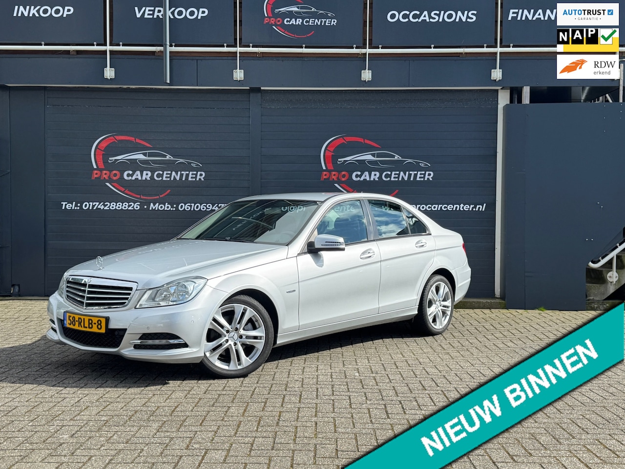 Mercedes-Benz C-klasse - 200 Business Class AUT|CLIMATE|CRUISE|V-A PDC|NAVI|NAP|APK|LMV - AutoWereld.nl