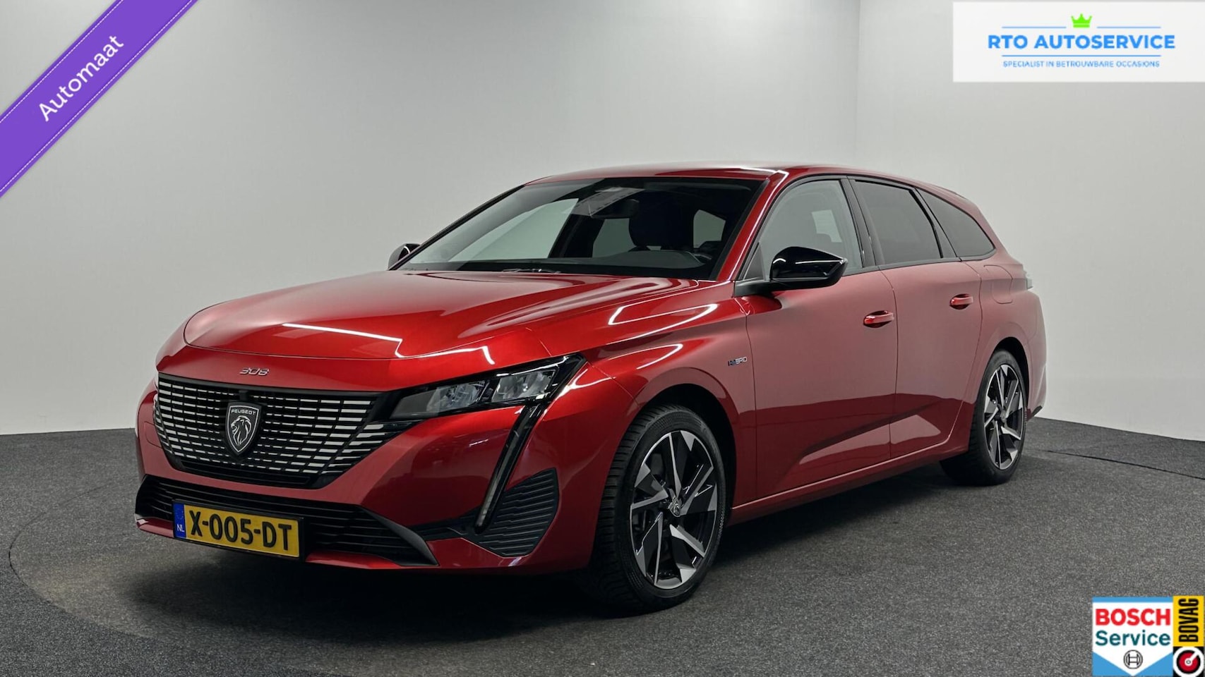 Peugeot 308 SW - 1.6 HYbrid 180 Allure Pack Business TREKHAAK CAMERA NAVI CARPLAY LM ECC. - AutoWereld.nl