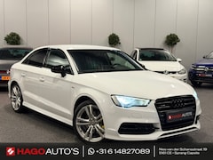 Audi A3 Limousine - 1.8 TFSI quattro 3x S-Line S-Tronic 180-PK/NAVI/LED/CRUISE/HALF-LEDER/KEYLESS/DCC/PDC