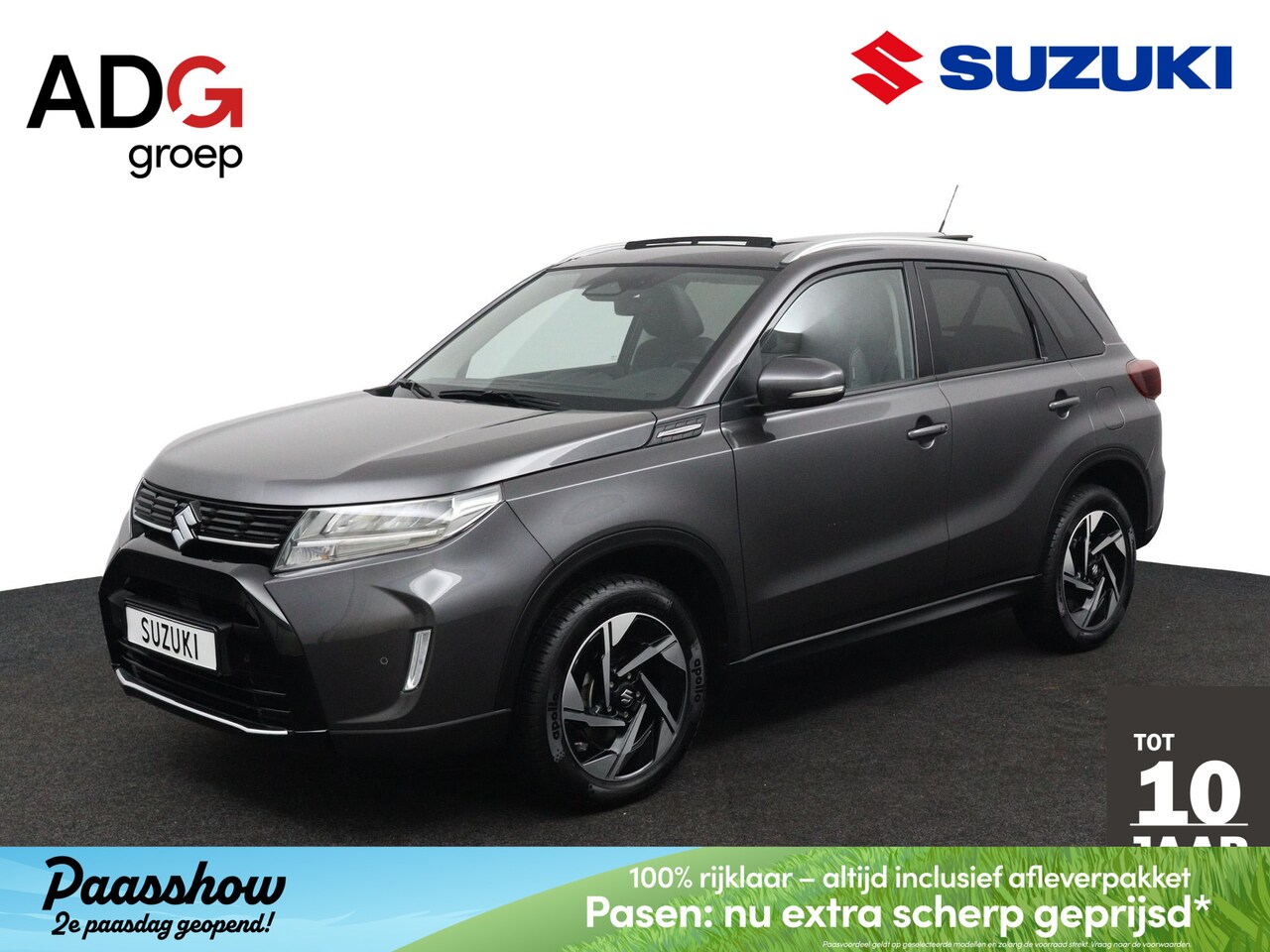 Suzuki Vitara - 1.5 Hybrid Style | Schuif\ Kanteldak | Alcantara Bekleding | Parkeersensoren Rondom | Groo - AutoWereld.nl