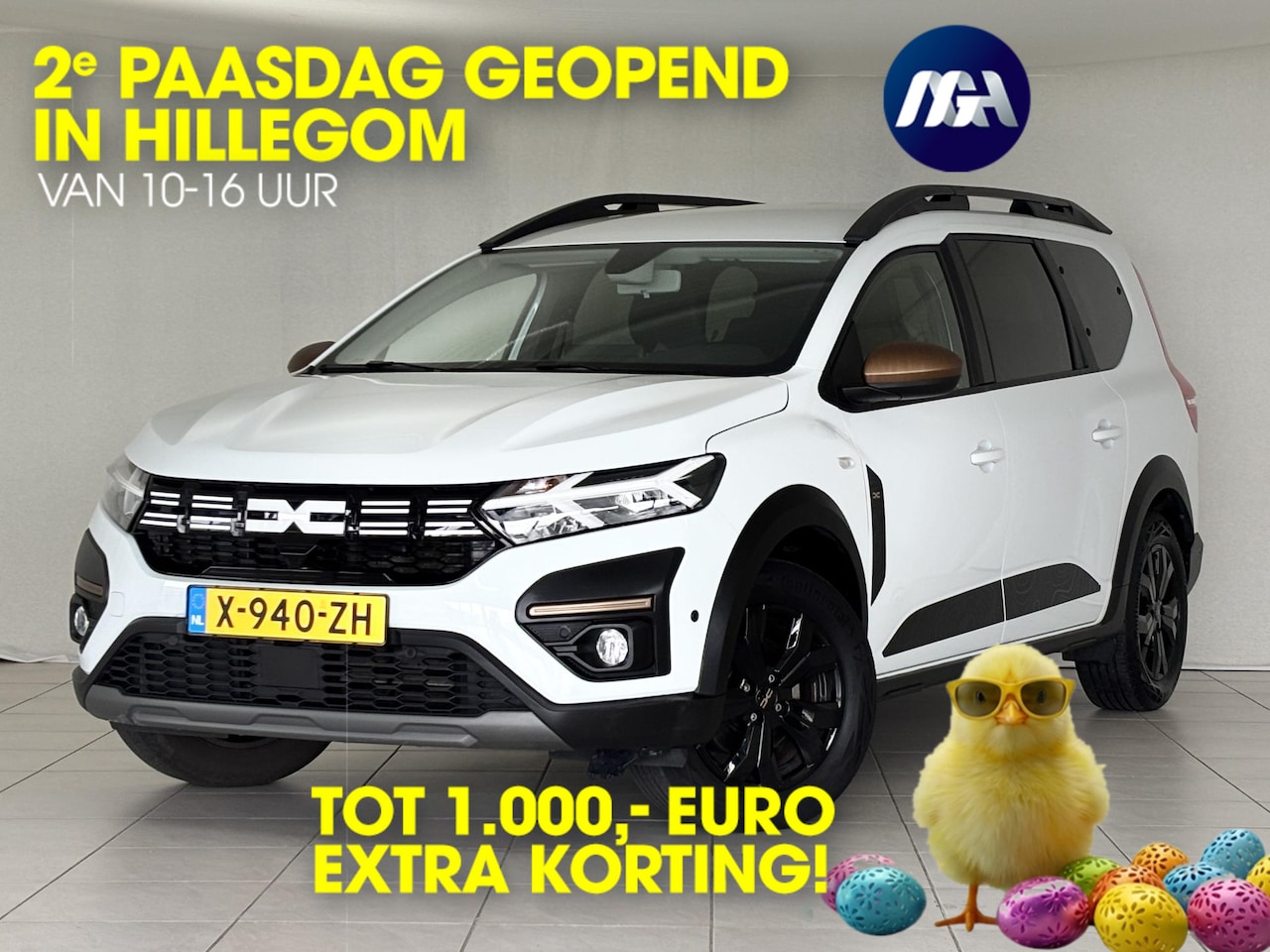 Dacia Jogger - 1.6 Hybrid 140 Extreme 7-persoons | Apple-Android | Trekhaak | Dealonderhouden - AutoWereld.nl
